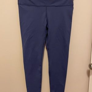 SOLD Fabletics Blue Ankle Length Workout Leggings